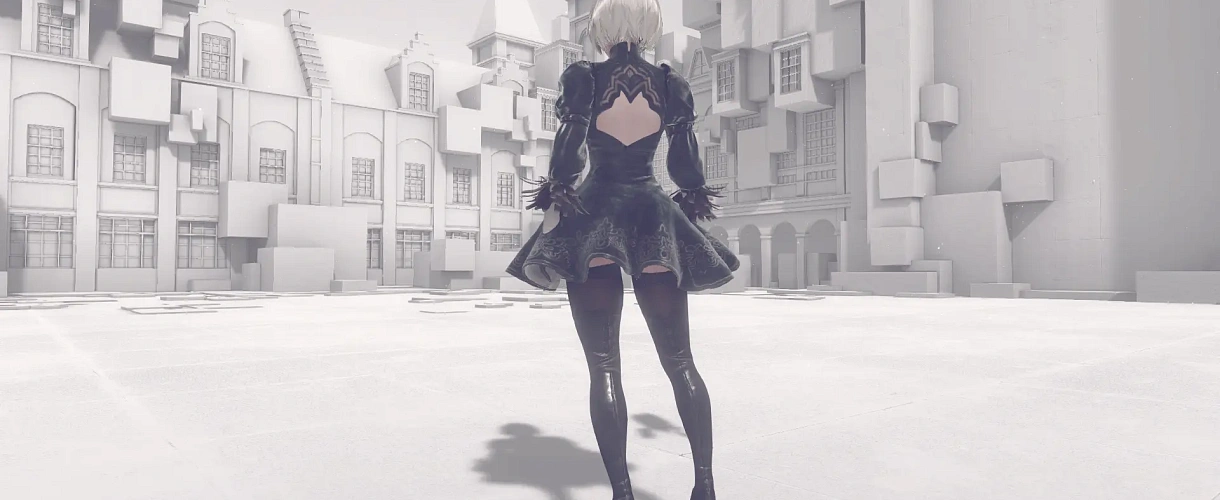 2B Shortened Skirt - 2BBE and Androids Remastered