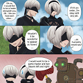 Юмор Nier: Automata