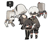 Юмор Nier: Automata