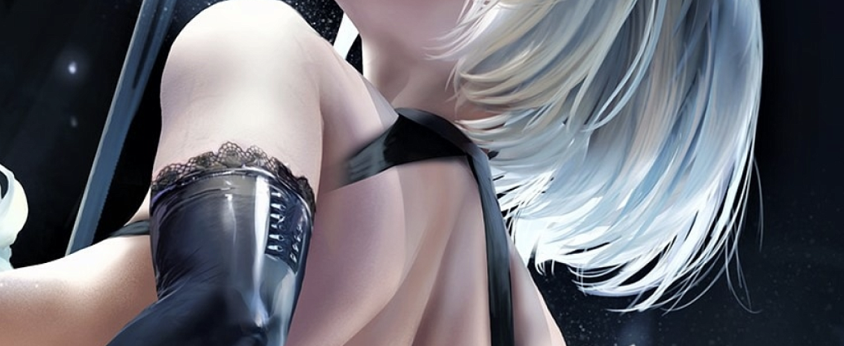 2B & Kainé | NIER / 18+ X-ray NSFW & SFW ( 5 Versions )