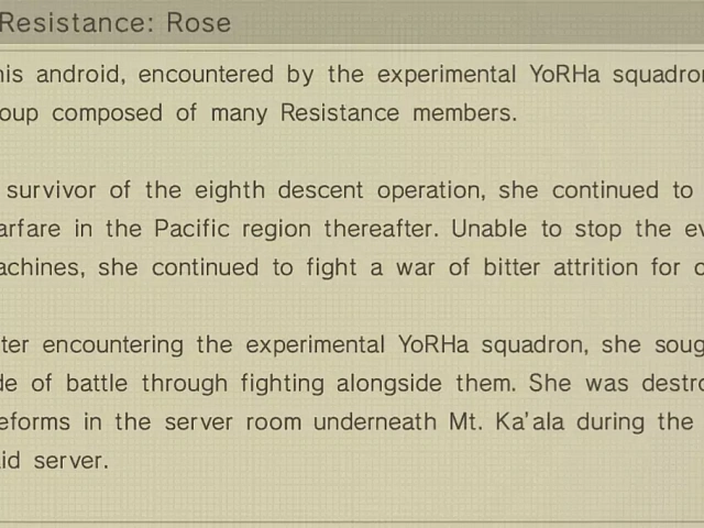 Записи о Спуске в Перл-Харбор  Resistance: Rose